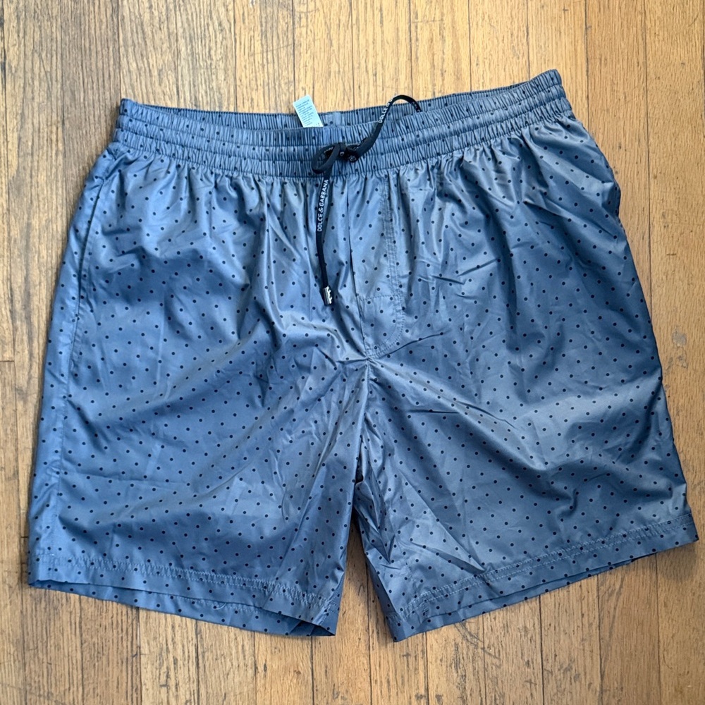 Dolce & Gabbana Men's Gray Swim Shorts - Medium